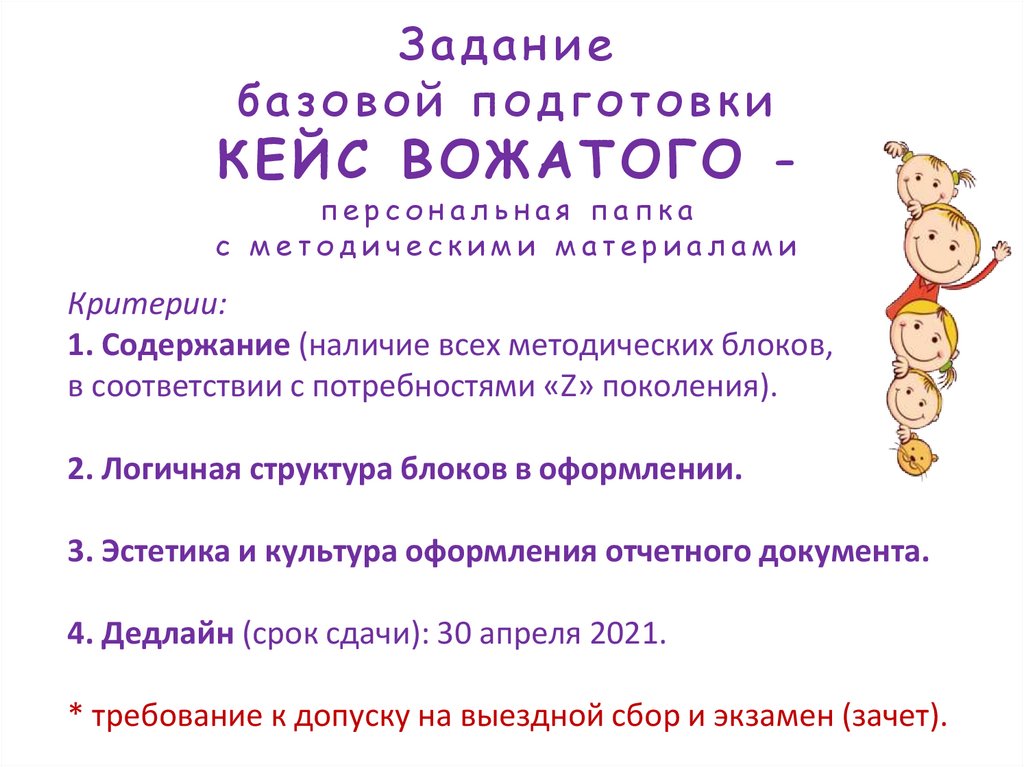 Содержание вожатым. Основные задачи вожатого. Факты о вожатых. Качества вожатого в лагере. Функциональные обязанности вожатого.